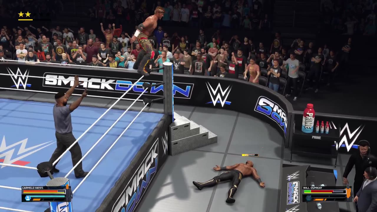 WWE 2K25 - Carmelo VS Ospreay - HDR