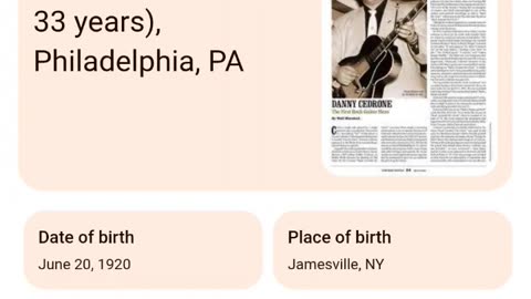 DERANGED HORRORS - VOL. 1,065: THE DEATH OF DANNY CEDRONE