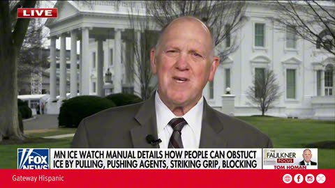 Homan Warns of a Coordinated Effort to Undermine ICE Operations