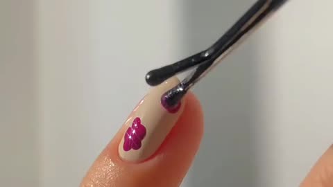 Easy Flower Nail Art Hack for Beginners 💅🌸 | No Tools Needed!