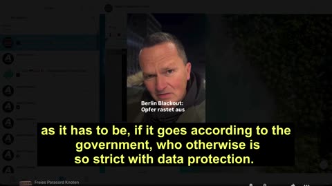 Berlin Blackout Scandal: Affected person is angrily speaking up
