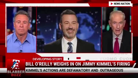 Bill O’Reilly Weighs In on Jimmy Kimmel’s Firing
