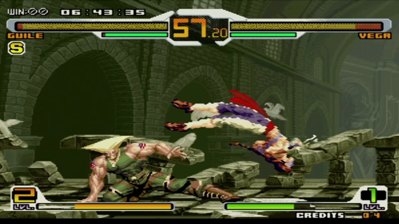 Guile vs Vega