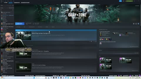 Trying to solo Gray Zone Warfare right now - KovaaKs 527hrs