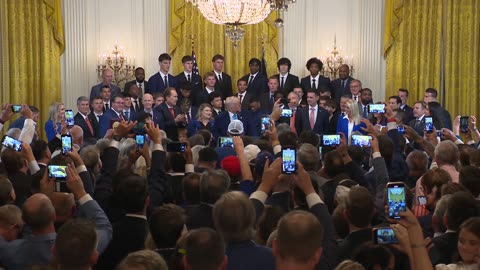 President Trump Welcomes the 2025 Men's NCAA Basketball Champions, The University of Florida Gators