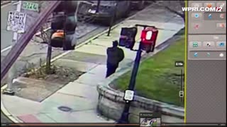 10:45 PM: Providence police have released a video of the suspected gunman still at large.