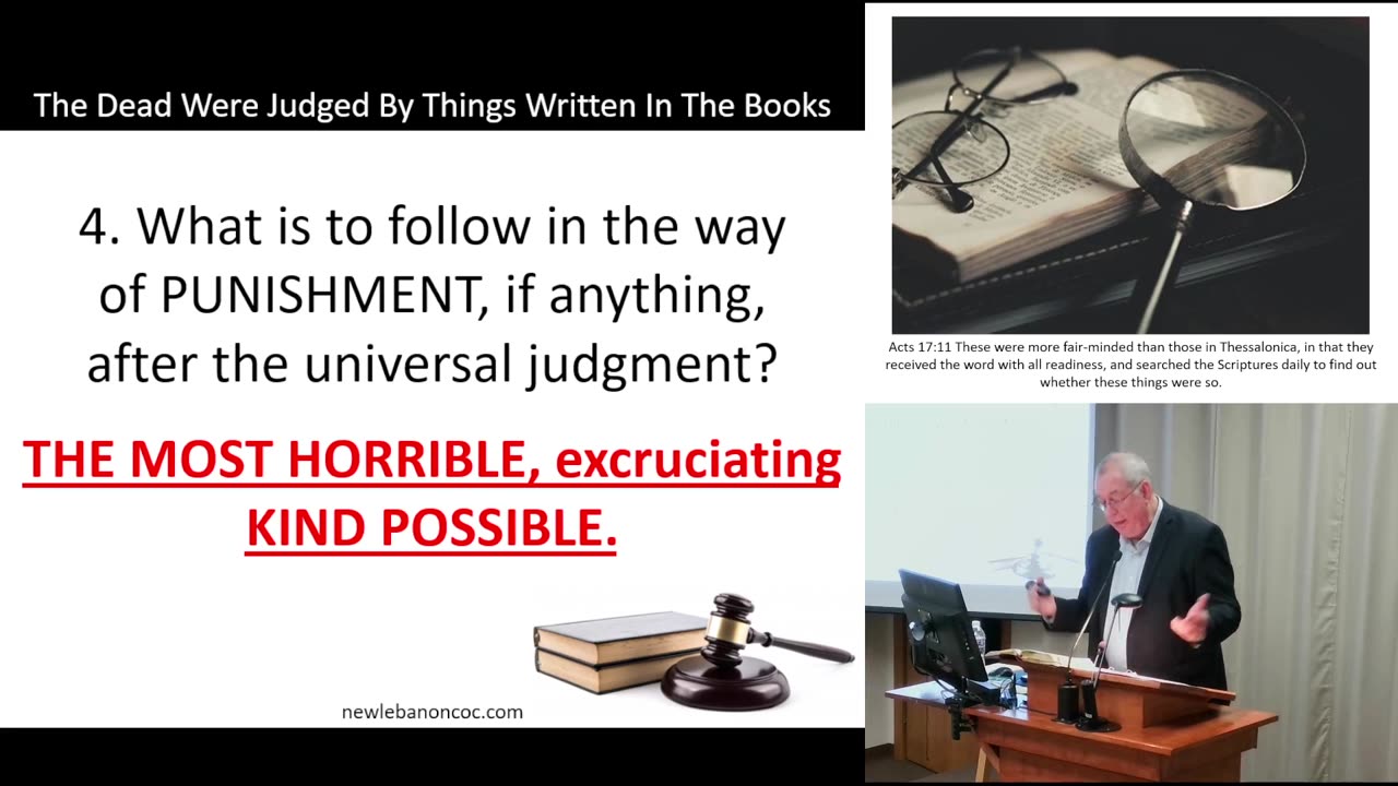 Judged By Things Written In The Books