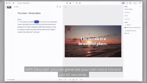 Fix Audio Fast with Descript’s AI Voices & Voice Cloning