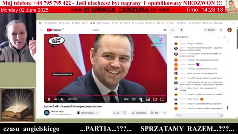 5069 - Trudno przeorganizować rodzinę a tym bardziej państwo - ja w Nocne Radio⁩ 👮‍♀️ - 02.06.2025