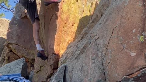 Tapering and wearing off chalk