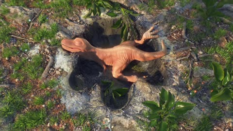 Rexy’s Volcano Trouble – Laugh-Out-Loud Dinosaur Cartoon! 🌋🤣