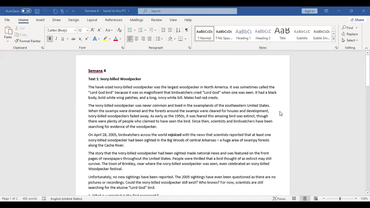 SAVIA REGULAR 2025 | Semana 04 | Inglés