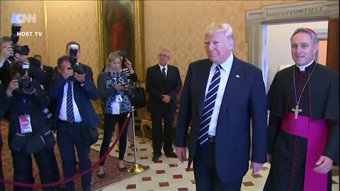 Trump posts AI-generated image of himself as the pope days before conclave vote