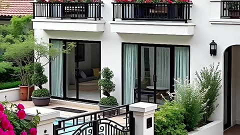 Modern Luxury House with Beautiful Garden & Balcony | Dream Home Exterior Design