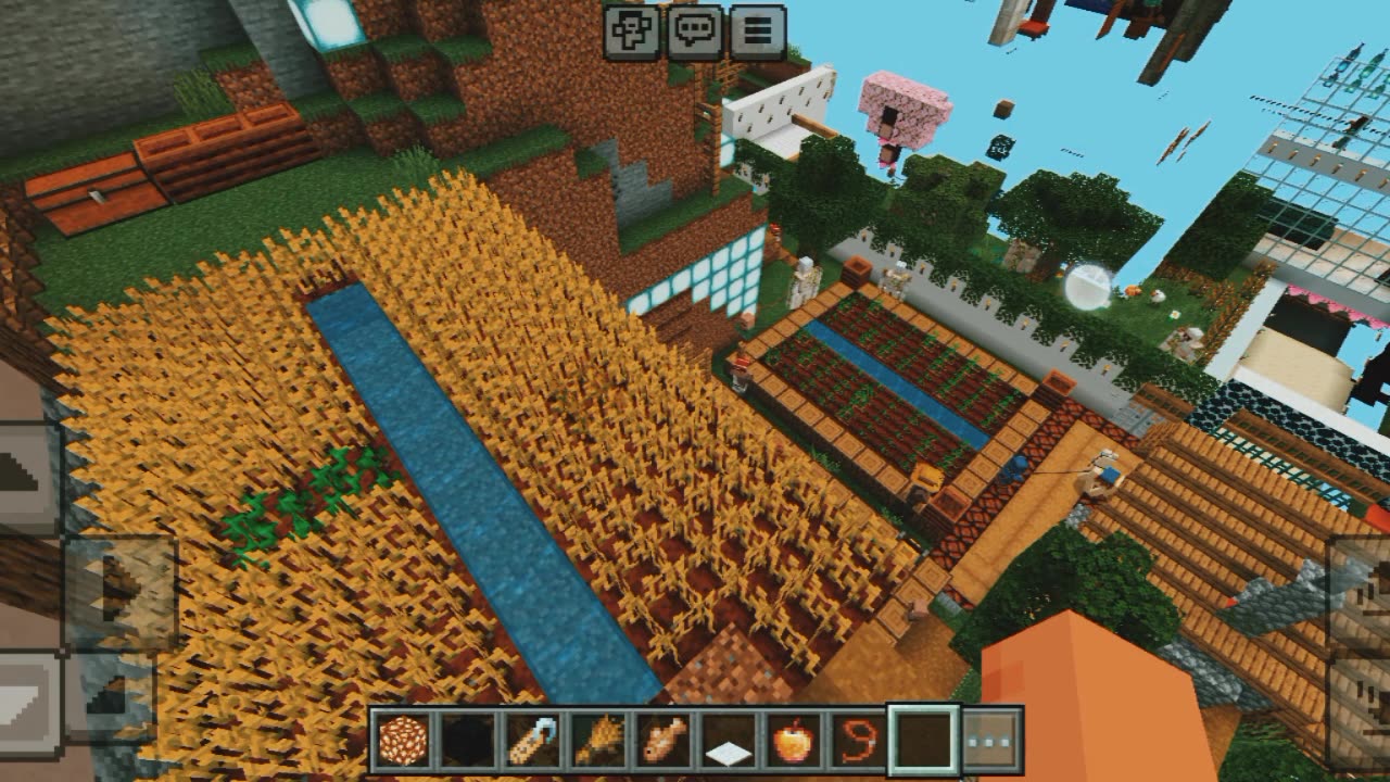 My all farm in Minecraft Game