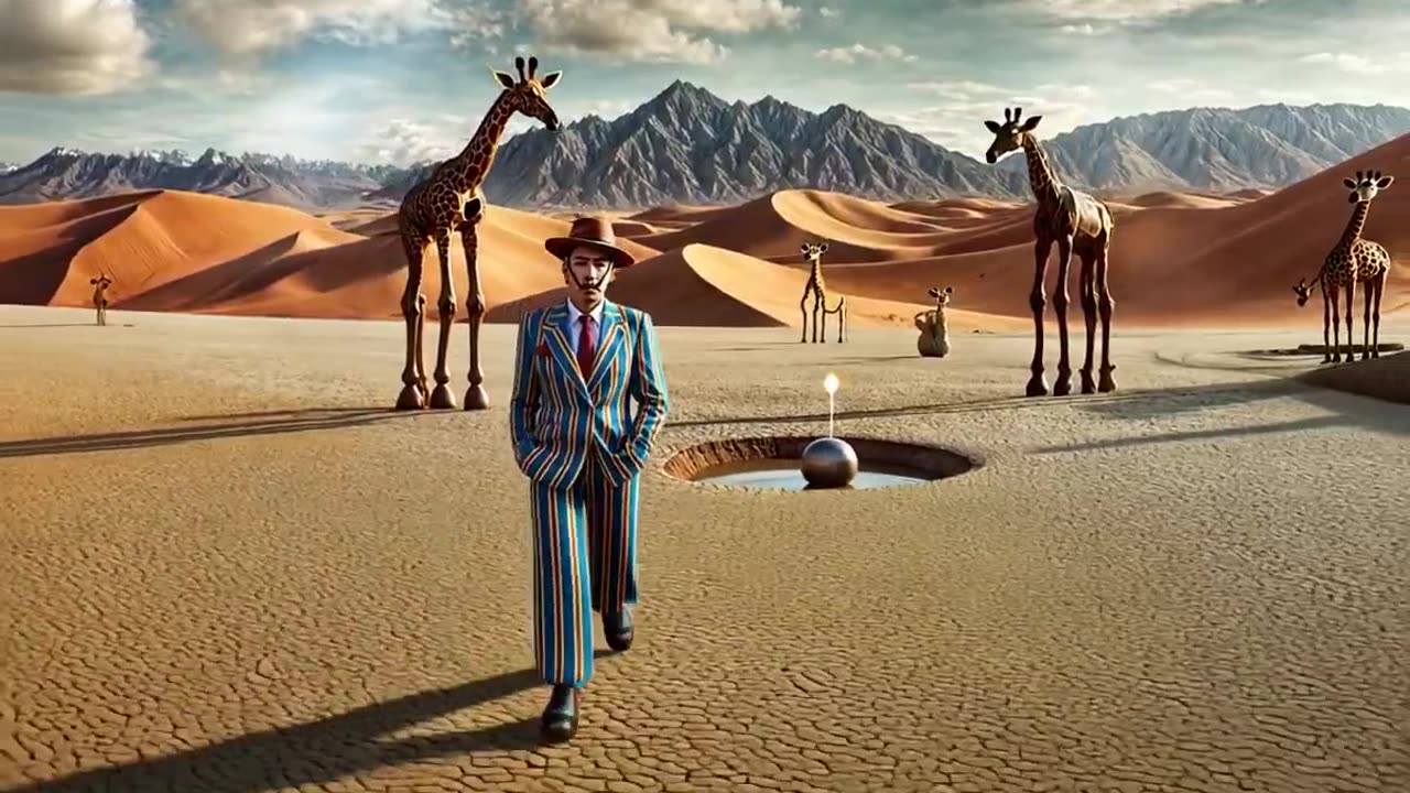 Dali Inspired AI Animated Video