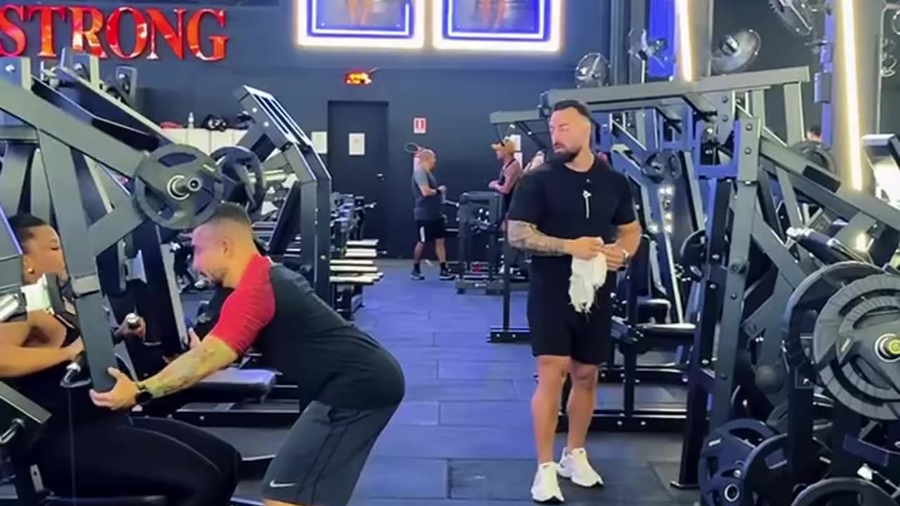 gym prank