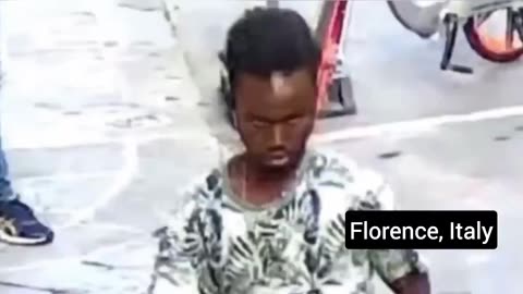 African robs 91 year old Italian