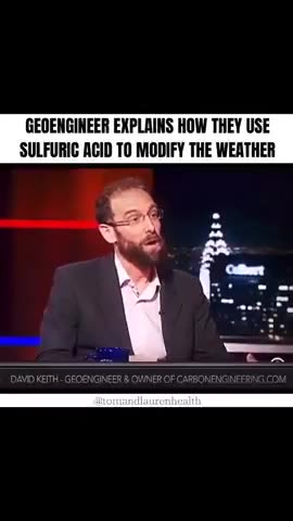 They’re Spraying You – And a Geoengineer Admits It | REDPILL DRIFTER