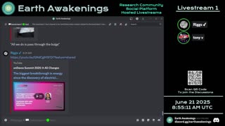 Earth Awakenings - Livestream 1 - #3241 - Live on Rumble/Youtube/X-Twitter/Twitch