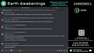 Earth Awakenings - Livestream 1 - #3241 - Live on Rumble/Youtube/X-Twitter/Twitch