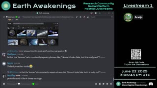 Earth Awakenings - Livestream 1 - #3245 - Live on Rumble/Youtube/X-Twitter/Twitch