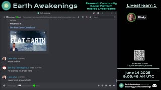 Earth Awakenings - Livestream 1 - #3228 - Live on Rumble/Youtube/X-Twitter/Twitch