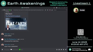 Earth Awakenings - Livestream 1 - #3228 - Live on Rumble/Youtube/X-Twitter/Twitch