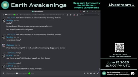 Earth Awakenings - Livestream 1 - #3231 - Live on Rumble/Youtube/X-Twitter/Twitch