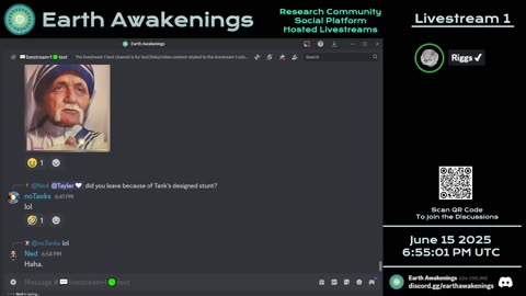 Earth Awakenings - Livestream 1 - #3231 - Live on Rumble/Youtube/X-Twitter/Twitch