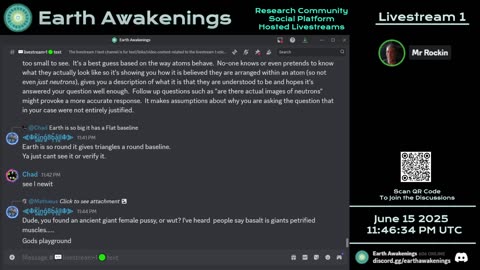 Earth Awakenings - Livestream 1 - #3231 - Live on Rumble/Youtube/X-Twitter/Twitch