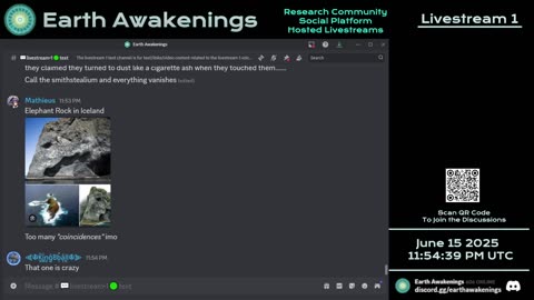 Earth Awakenings - Livestream 1 - #3231 - Live on Rumble/Youtube/X-Twitter/Twitch