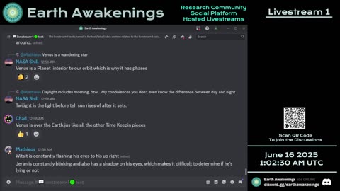 Earth Awakenings - Livestream 1 - #3231 - Live on Rumble/Youtube/X-Twitter/Twitch