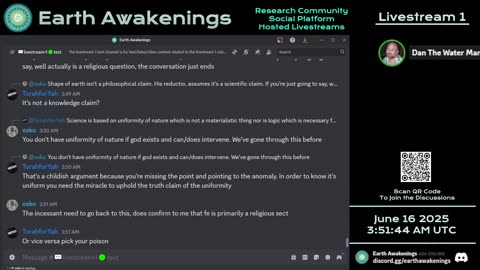 Earth Awakenings - Livestream 1 - #3232 - Live on Rumble/Youtube/X-Twitter/Twitch