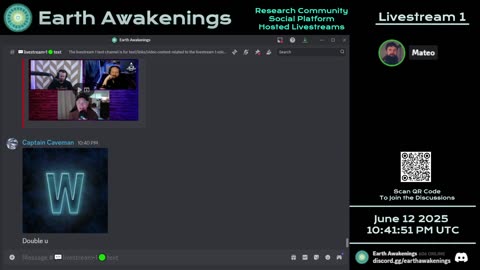 Earth Awakenings - Livestream 1 - #3226 - Live on Rumble/Youtube/X-Twitter/Twitch
