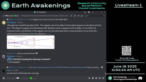 Earth Awakenings - Livestream 1 - #3232 - Live on Rumble/Youtube/X-Twitter/Twitch