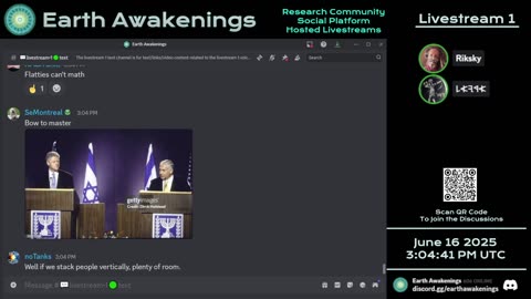 Earth Awakenings - Livestream 1 - #3232 - Live on Rumble/Youtube/X-Twitter/Twitch