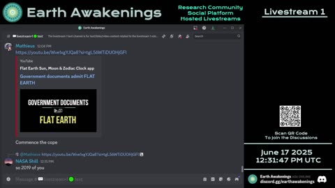 Earth Awakenings - Livestream 1 - #3235 - Live on Rumble/Youtube/X-Twitter/Twitch