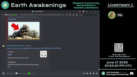 Earth Awakenings - Livestream 1 - #3235 - Live on Rumble/Youtube/X-Twitter/Twitch