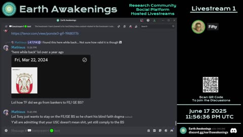 Earth Awakenings - Livestream 1 - #3235 - Live on Rumble/Youtube/X-Twitter/Twitch