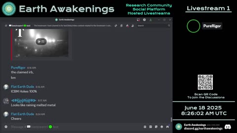 Earth Awakenings - Livestream 1 - #3236 - Live on Rumble/Youtube/X-Twitter/Twitch