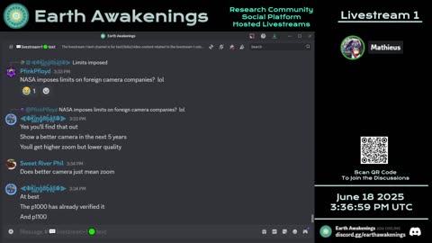 Earth Awakenings - Livestream 1 - #3236 - Live on Rumble/Youtube/X-Twitter/Twitch