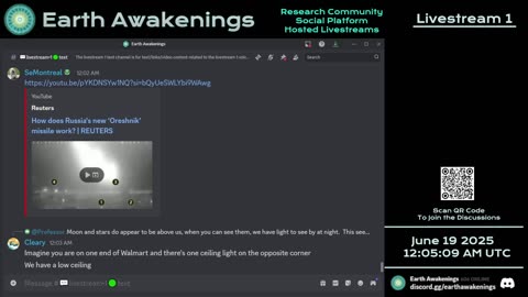 Earth Awakenings - Livestream 1 - #3236 - Live on Rumble/Youtube/X-Twitter/Twitch