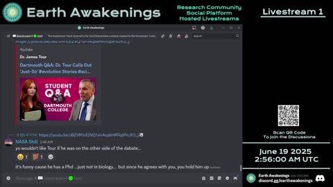 Earth Awakenings - Livestream 1 - #3236 - Live on Rumble/Youtube/X-Twitter/Twitch
