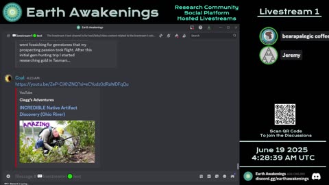 Earth Awakenings - Livestream 1 - #3236 - Live on Rumble/Youtube/X-Twitter/Twitch