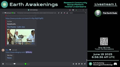 Earth Awakenings - Livestream 1 - #3236 - Live on Rumble/Youtube/X-Twitter/Twitch