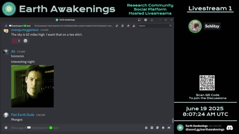 Earth Awakenings - Livestream 1 - #3236 - Live on Rumble/Youtube/X-Twitter/Twitch
