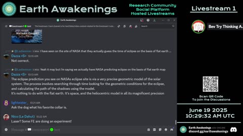 Earth Awakenings - Livestream 1 - #3239 - Live on Rumble/Youtube/X-Twitter/Twitch