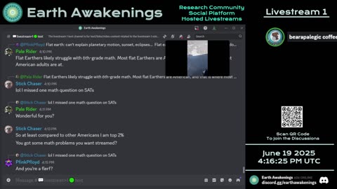 Earth Awakenings - Livestream 1 - #3239 - Live on Rumble/Youtube/X-Twitter/Twitch