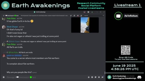 Earth Awakenings - Livestream 1 - #3239 - Live on Rumble/Youtube/X-Twitter/Twitch